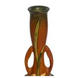 K5 - Vintage Roseville Pottery Zephyr Lily Vase