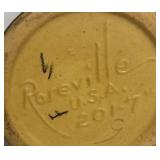 K5 - Vintage Roseville Pottery Zephyr Lily Vase