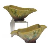 K5 - Vintage Roseville Wincraft Creamer Pitcher & Sugar Dish