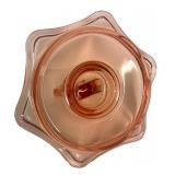 K4 - Vintage Cambridge Petite Pink Glass Tidbit Tray