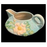 K4 - Vintage Roseville White Rose Petite Creamer