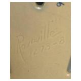 K4 - Vintage Roseville Pottery Moss Wall Pocket Vase