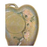 I4 - Two Vintage Roseville Wincraft Heart Leaf Trays