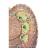 I4 - Two Vintage Roseville Wincraft Heart Leaf Trays