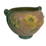 I4 - Vintage Roseville Poppy Jardiniere
