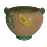 I4 - Vintage Roseville Poppy Jardiniere