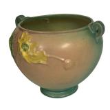I4 - Vintage Roseville Poppy Jardiniere