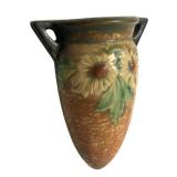 I5 - Vintage Roseville Dahlrose Wall Pocket
