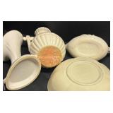J3 - Vintage White Pottery by McCoy, Weller, Roseville and More