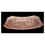J2 - Vintage Pink Depression Glass Serving Pieces