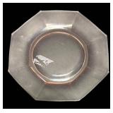 J2 - Vintage Pink Depression Glass Serving Pieces