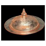 J2 - Vintage Pink Depression Glass Serving Pieces