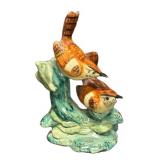 I4 - Vintage Stangl Double Wren Bird Figurine
