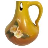 J3 - Vintage Roseville Mock Orange Pottery Ewer