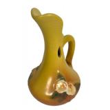 J3 - Vintage Roseville Mock Orange Pottery Ewer