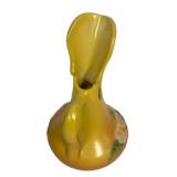 J3 - Vintage Roseville Mock Orange Pottery Ewer
