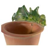 J3 - Vintage Roseville Thornapple Wall Pocket Planter