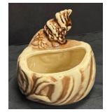 J4 - Vintage Shawnee Cockatiel Planter