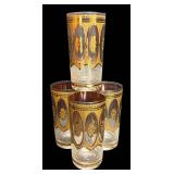 K2 - Vintage Culver Regency Highball Glasses