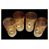 K2 - Vintage Culver Regency Highball Glasses