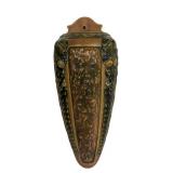 J1 - Antique Roseville Florentine Wall Pocket