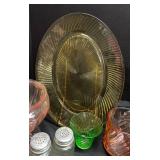 W - Vintage Glass Mixed Lot including Cambridge, Federal, Hocking and More