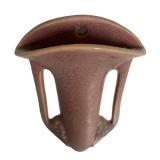 K4 - Vintage Roseville Tuscan Pink Wall Pocket
