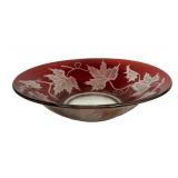 W - Vintage Egermann Glass Bowl