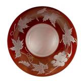 W - Vintage Egermann Glass Bowl