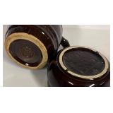 J1 - Vintage McCoy Barrel Mug and Crock Bowl