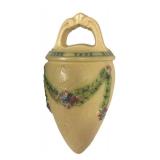 K3 - Antique Roseville La Rose Wall Pocket