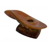 J1 - Pair of Vintage Roseville Wincraft Candle Holders