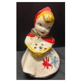 L4 - Vintage Hull Little Red Riding Hood String Dispenser, Salt/Pepper Shakers and Book