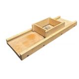 W - Vintage Kraut Cutter / Wooden Cabbage Slicer