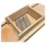 W - Vintage Kraut Cutter / Wooden Cabbage Slicer