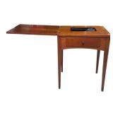 S - Vintage Singer 99K Sewing Machine Table with Cabinet and Machine