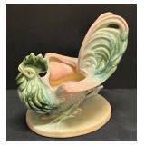 A1 - Vintage Hull Pottery Rooster Planter