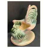 A1 - Vintage Hull Pottery Rooster Planter