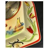 A1 - Vintage Mastercrafters Ceramic Clock by Ceramic Clock Co.