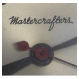 A1 - Vintage Mastercrafters Ceramic Clock by Ceramic Clock Co.