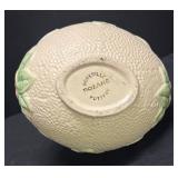 A2 - Antique 1917 Roseville Rozane Basket Bowl