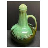 A2 - Vintage McCoy Onyx Glaze Musical Decanter