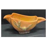 B3 - Vintage 1948 Roseville Pottery Wincraft Tea Set in the Orange Cherry Blossom Pattern.