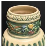 B3 - Vintage Roseville Art Pottery Corinthian Vase