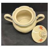 B4 - Vintage Bareuther of Bavaria Creamer Pitcher and Sugar Dish