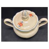 B4 - Vintage Bareuther of Bavaria Creamer Pitcher and Sugar Dish