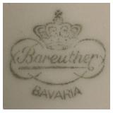 B4 - Vintage Bareuther of Bavaria Creamer Pitcher and Sugar Dish