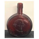 A5 - Vintage Wheaton Glass Decanters - Dwight D. Eisenhower & Andrew Johnson