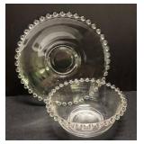 A5 - Vintage Imperial Candlewick Mayo Serving Set with Pitcher