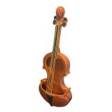 B4 - Vintage Red Wing Violin Wall Pocket Planter